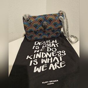 Kurt geiger rhinestone rainbow mini kensington